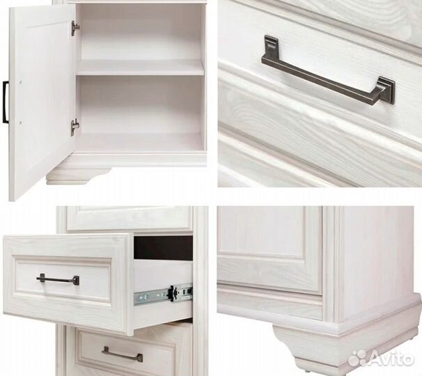 Тумба Стилиус B169-KOM1D1S (BRW), лиственница сиби