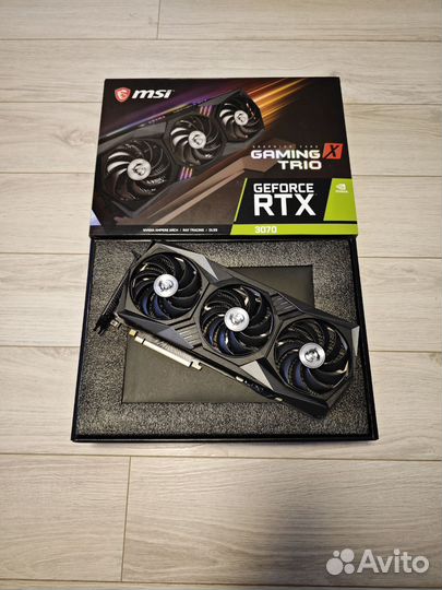 Видеокарта MSI Geforce RTX 3070 Gaming X Trio 8GB