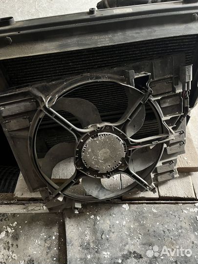 Кассета радиаторов в сбор bmw e60 дизель n47