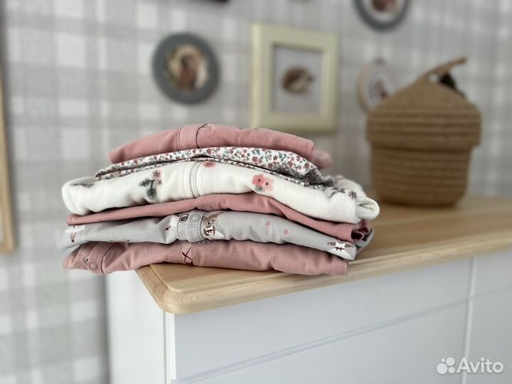 Одежда для девочки пакетом 86 размер H&M