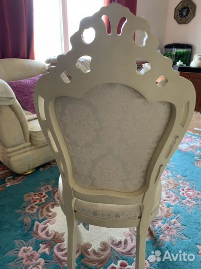 Стулья из массива дерева бу Италия