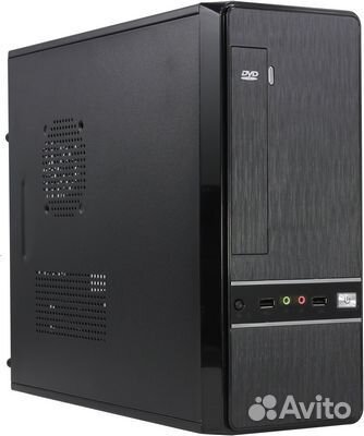 Корпус ExeGate EX280451RUS Micro-ATX 450W Slim Min