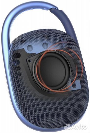 Акустическая система JBL Clip 4, jblclip4blu синяя