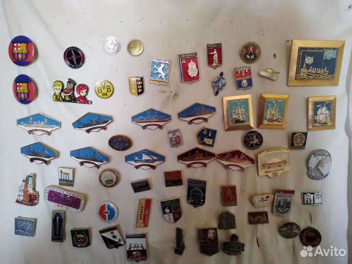 Значки металлические и тд