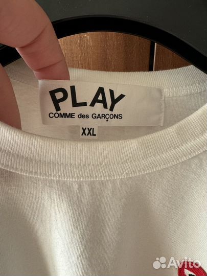 Футболка Comme des Garcons Play (CDG)