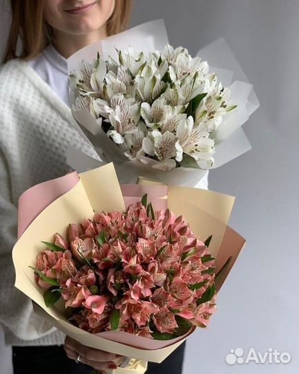 Букет из альстромерий