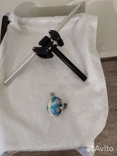 Для велосипеда, кресло детское,звонок,руль скл