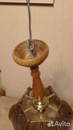 Люстра потолочная бу