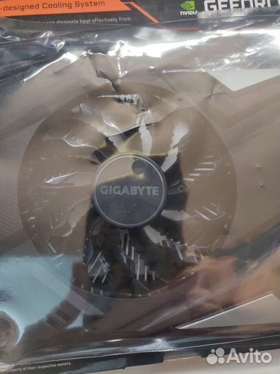 Видеокарта Gigabyte GeForce GTX 1650 4Gb