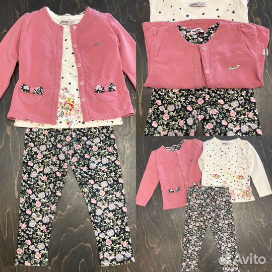 Вещи пакетом на девочку 98