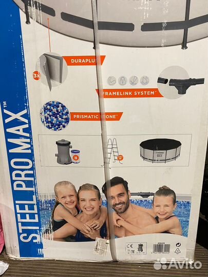 Каркасный бассейн 366 на 122