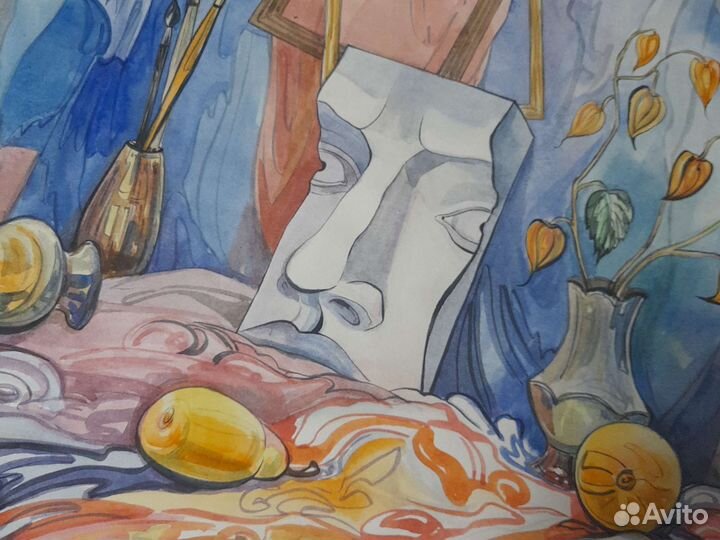 Натюрморт с гипсом