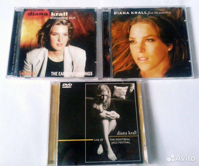 Diana Krall (2 CD + DVD ) цена за все