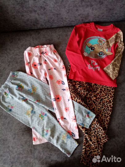 Вещи, обувь пакетом на выход девочке 100-110