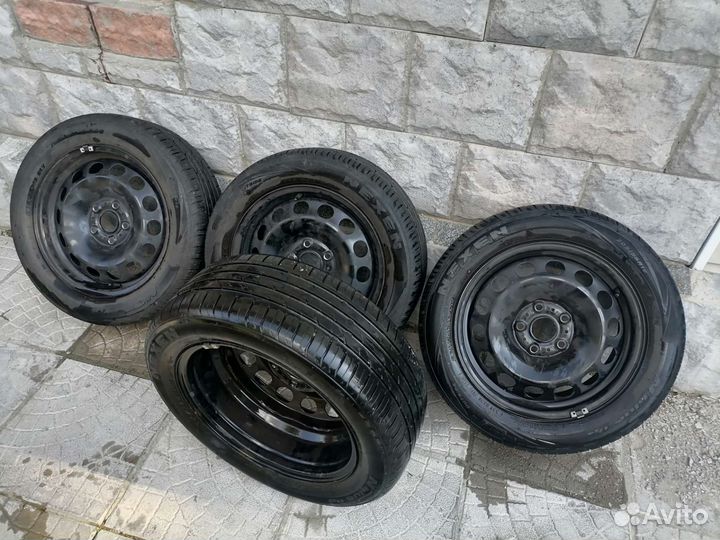 Комплект штатных колёс на шкоду октавия а7