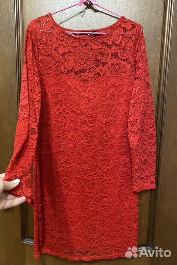 Платье ажурное