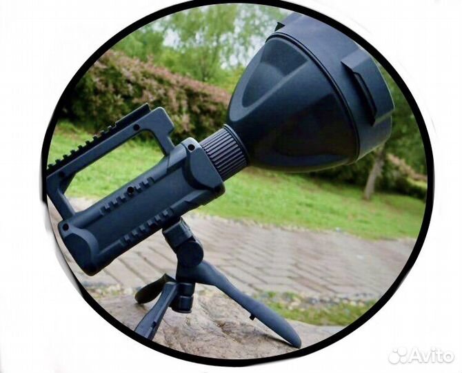 Мощный фонарь прожектор