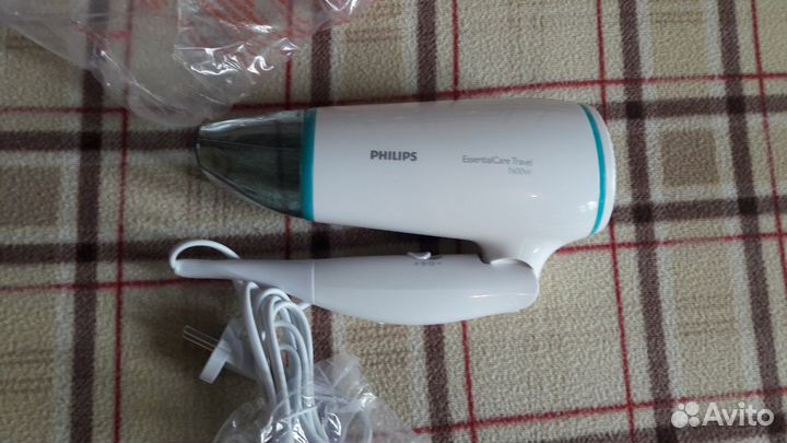 Фен philips Essential care travel BHD006 (новый)