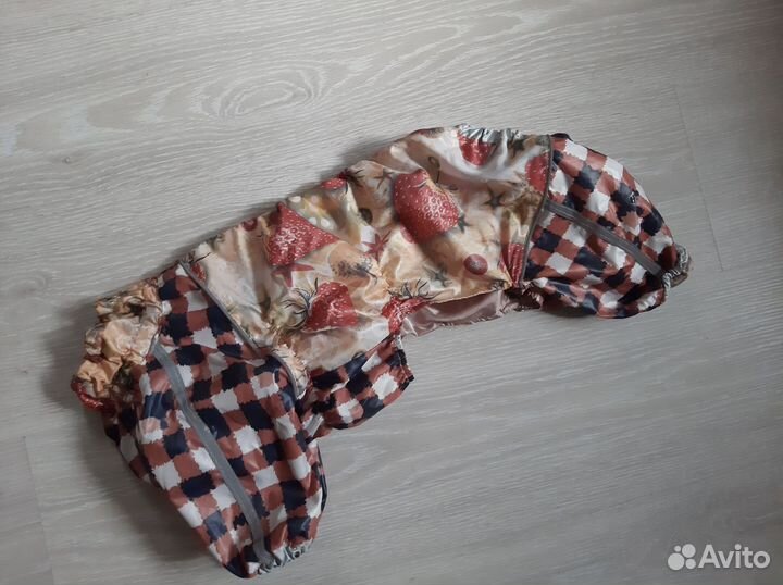 Дождевик для собак (такса)