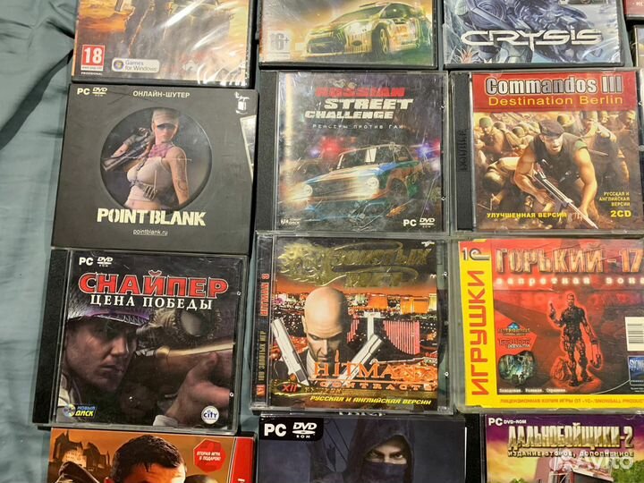 Компьютерные игры CD/DVD