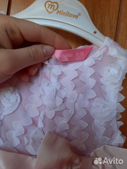 Платье для девочки 74 80