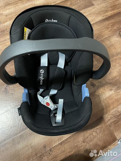 Автолюлька cybex aton pure black