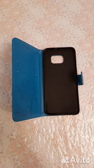 Чехол книжка на Samsung galaxy S6 edge +