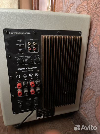 Сабвуфер cortland sub1008