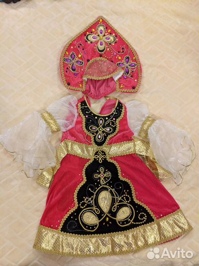 Русский народный костюм. Размер 110-122