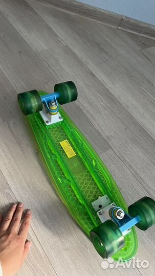 Пенни борд светящийся 22, реплика, новый с чехлом