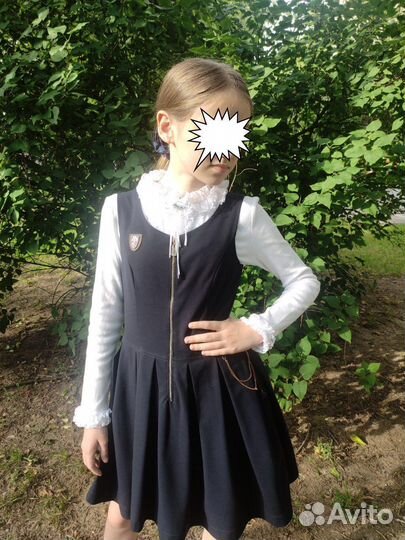 Два сарафана Маленькая Леди. Школа. 152 и 158