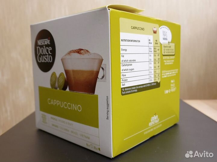 Кофе в капсулах Nescafe Dolce Gusto Капучино