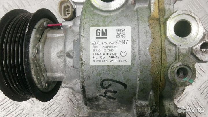 Компрессор системы кондиционирования Opel Mokka
