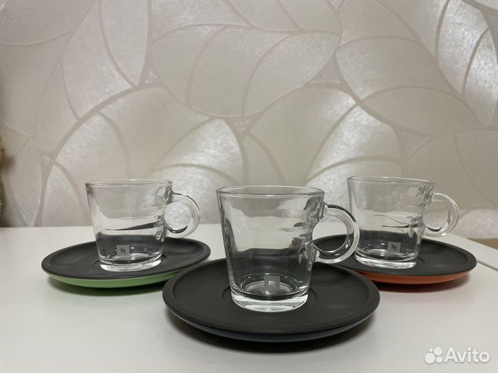 Чашки nespresso 80 мл для эспрессо