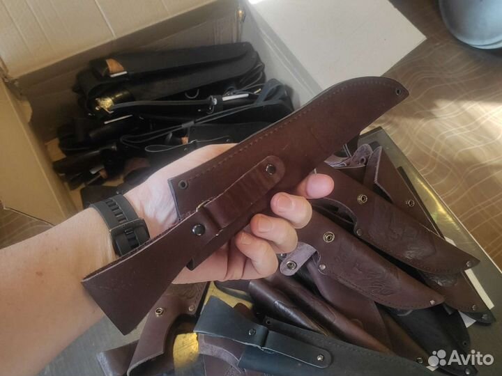 Ножны кожаные для ножа