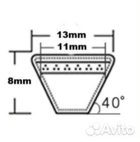Ремень клиновой А-33