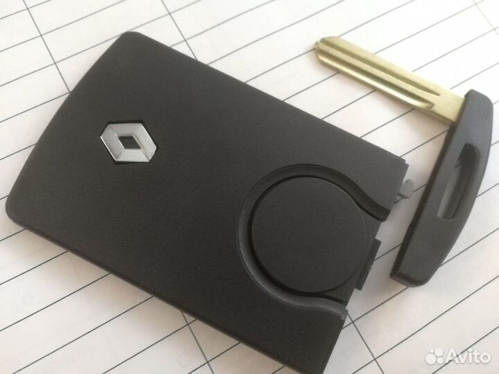 Новый ключ карта Рено Renault Koleos Колеос 2009+