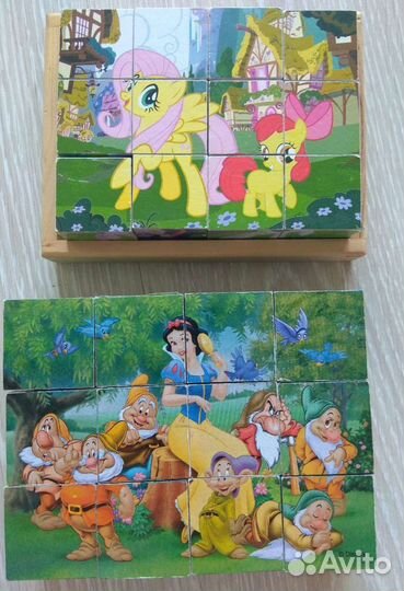 Пазлы и кубики