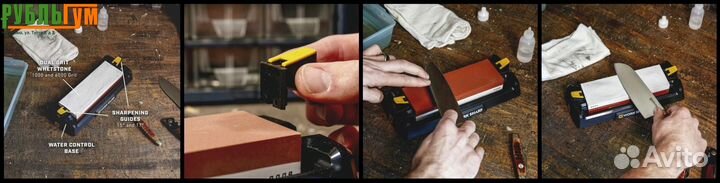 Точилка ручная work sharp benchtop whetstone sharp