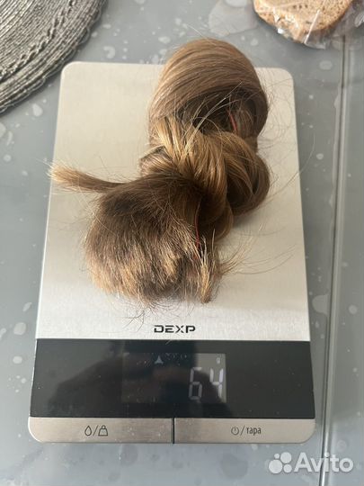 Волосы для наращивания 55 см русые