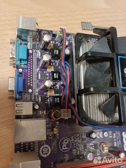 Материнская плата рабочая geforge6100pm-m2 v2.0