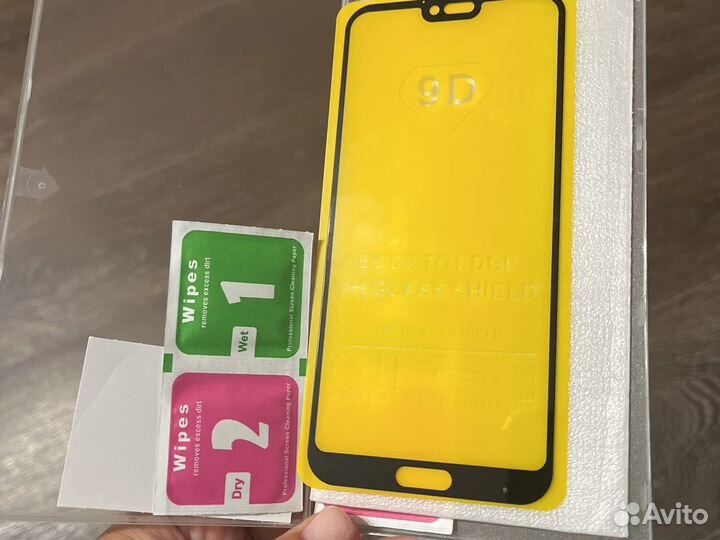 Набор защитных стеколHonor10 c полным покры 2 шт