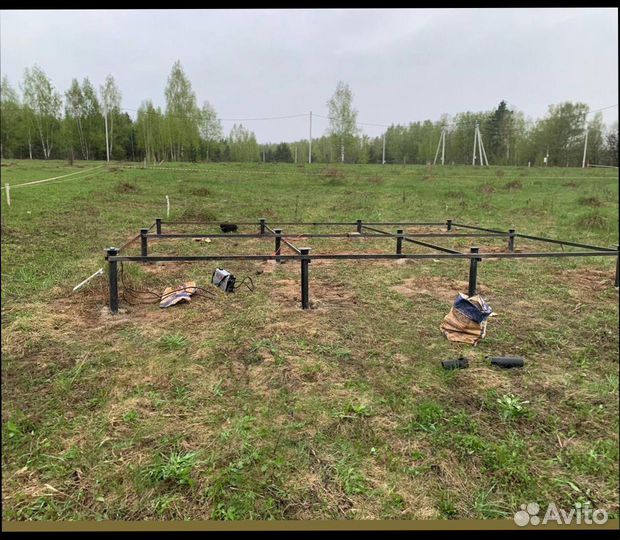 Винтовые сваи. Пескобетон в подарок