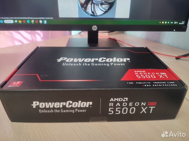 Видеокарта AMD RX 5500XT