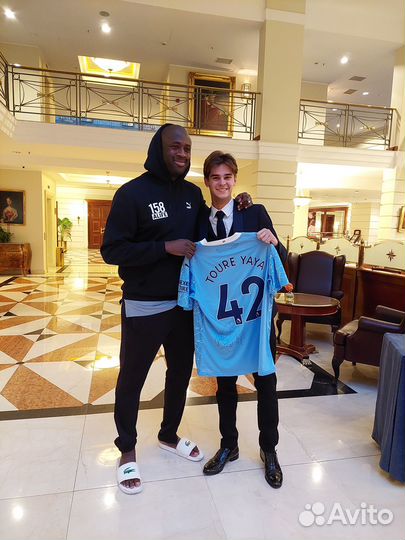 Личная футболка Яя Туре (MC) с его автографом