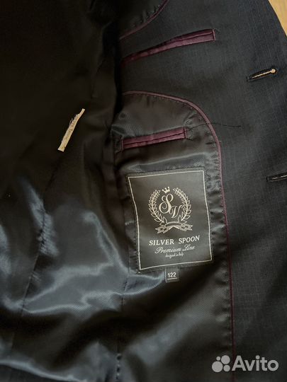 Детский костюм в школу silver spoon размер 122-128