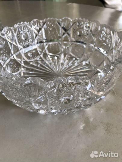 Ваза хрустальная СССР