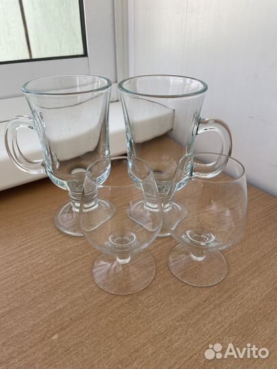 Бокалы коньячницы для коктейлей