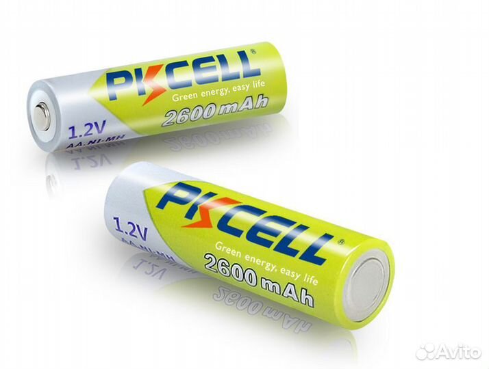 Аккумуляторы аа pkcell 2600 мАч пальчиковые