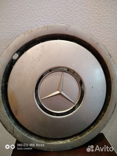 Колпаки на мерседес оригинальные рх 15б/у 3шт